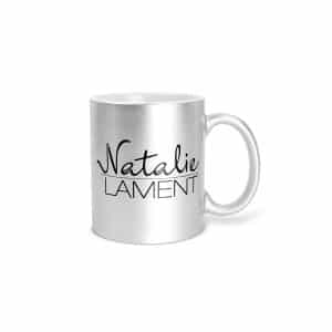 Tasse Natalie Lament Silber Logo
