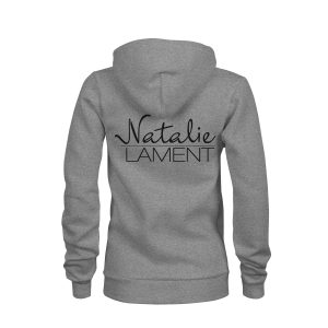 ZIP Hoodie Damen Natalie Lament grau