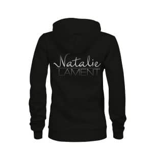 ZIP Hoodie Damen Natalie Lament schwarz