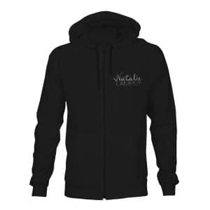 ZIP Hoodie Herren Natalie Lament schwarz