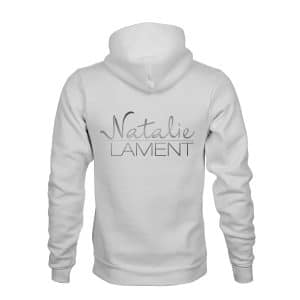 ZIP Hoodie Herren Natalie Lament weiß