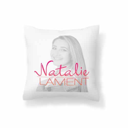 Natalie Lament Kissen Logo