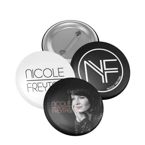 Nicole Freytag Ansteck Buttons Set 3teilig