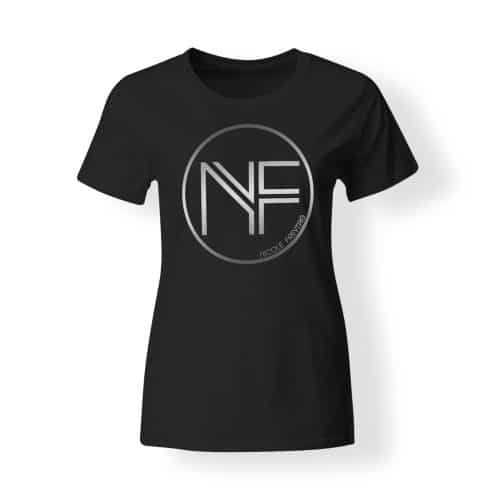 T-Shirt Damen Nicole Freytag Sign schwarz