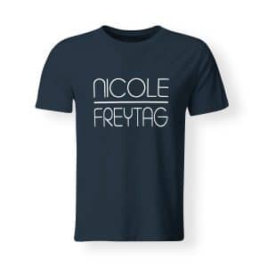 Nicole Freytag T-Shirt Herren navy