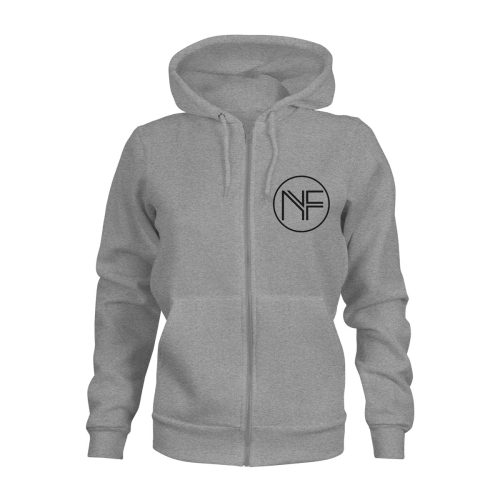 ZIP Hoodie Damen Nicole Freytag grau