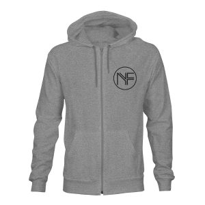 ZIP Hoodie Unisex Nicole Freytag grau