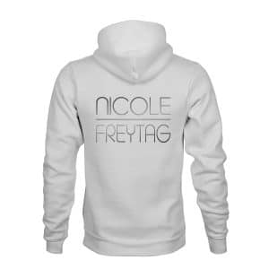ZIP Hoodie Unisex Nicole Freytag weiß