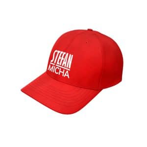 Baseball Cap Stefan Micha Logo rot