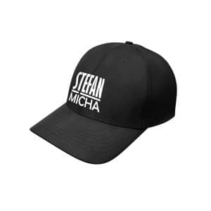 Baseball Cap Stefan Micha Logo schwarz
