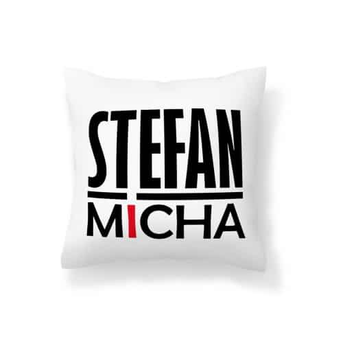 Kissen Stefan Micha Logo Motiv