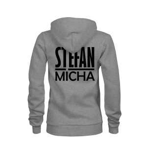 ZIP Hoodie Damen Stefan Micha Grau