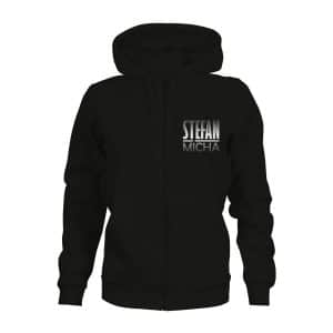ZIP Hoodie Damen Stefan Micha schwarz