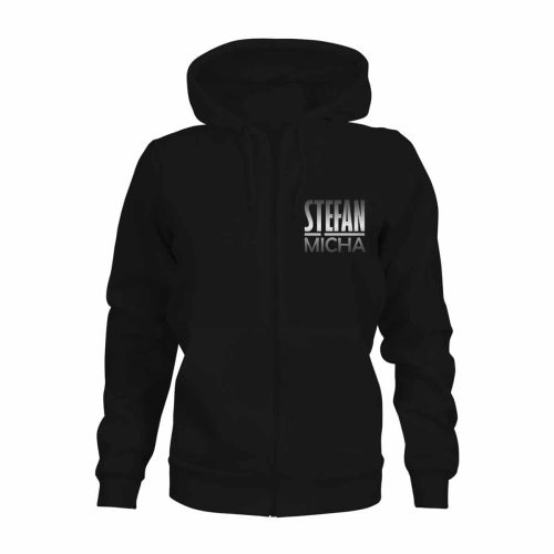 ZIP Hoodie Damen Stefan Micha schwarz