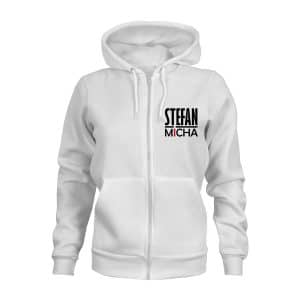 ZIP Hoodie Damen Stefan Micha weiss