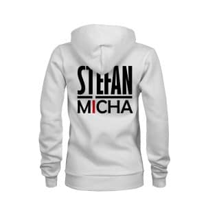 ZIP Hoodie Damen Stefan Micha weiss
