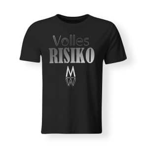T-Shirt Marie Winter Volles Risiko Herren schwarz