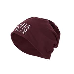 Beanie Misha Kovar Logo burgundy