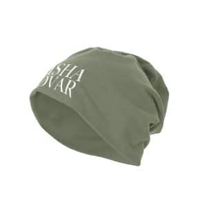 Beanie Misha Kovar Logo oliv