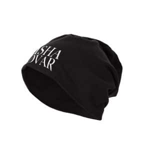Beanie Misha Kovar Logo schwarz