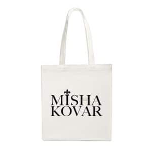 Misha Kovar Stofftasche weiß