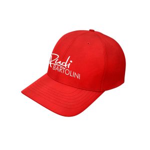 Baseball Cap Rudi Bartolini rot