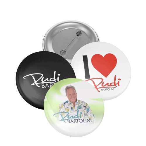 ansteck button set 3teilig Rudi Bartolini
