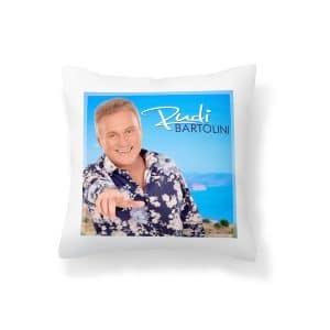 Kissen Rudi Bartolini Foto blau
