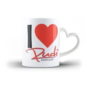 Rudi Bartolini Herztasse I love
