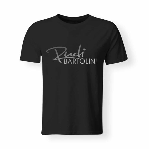 T-Shirt Rudi Bartolini Logo schwarz