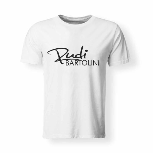 T-Shirt Rudi Bartolini Logo weiß