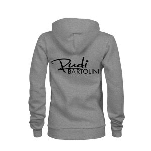 ZIP-Hoodie Damen Rudi Bartolini grau