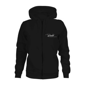 ZIP-Hoodie Damen Rudi Bartolini schwarz