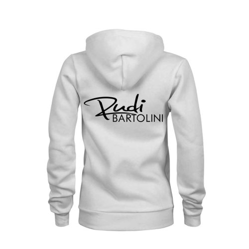 ZIP-Hoodie Damen Rudi Bartolini weiß