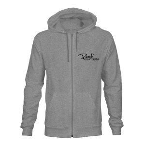 ZIP Hoodie Herren Unisex Rudi Bartolini grau