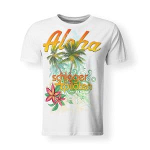 Schlagerpiloten T-Shirt Herren Aloha