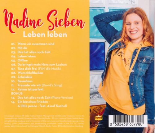 Nadine Sieben CD Album Leben leben kaufen