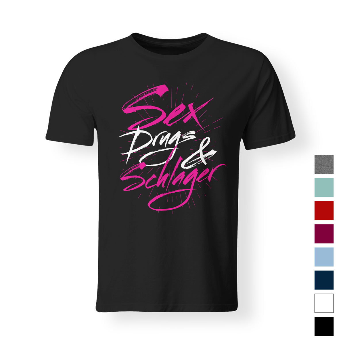 sex dugs schlager t-shirt herren verschiedene farben