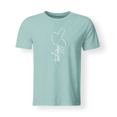 T-Shirt Schlager Signature mint