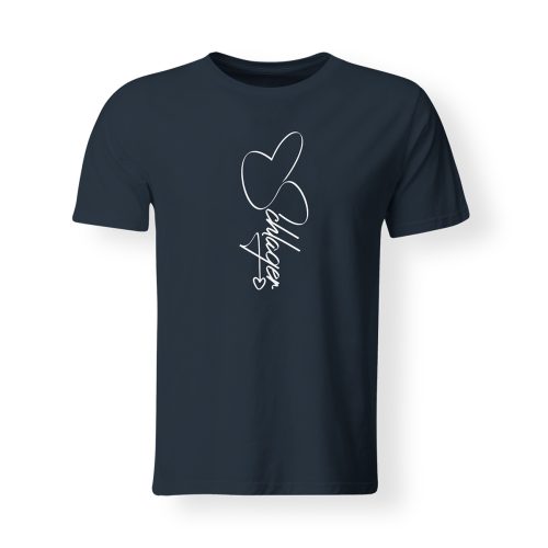 T-Shirt Schlager Signature navy