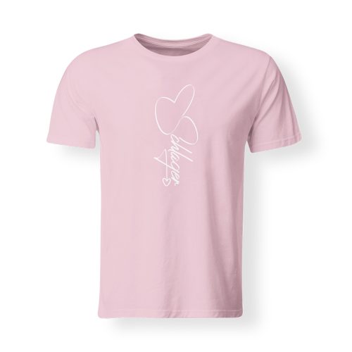 T-Shirt Schlager Signature rosa