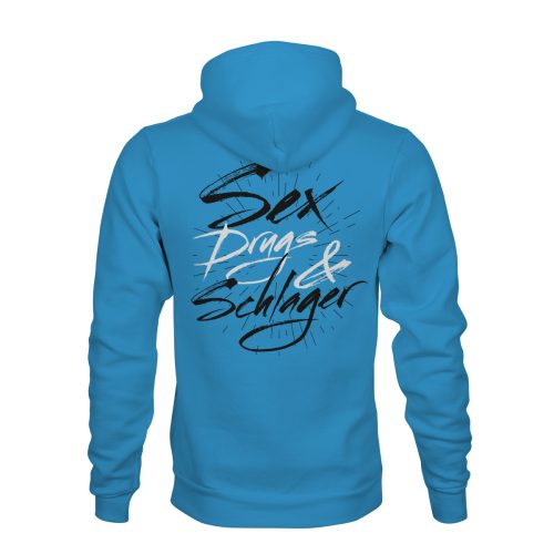 zip hoodie sex drugs schlager blau