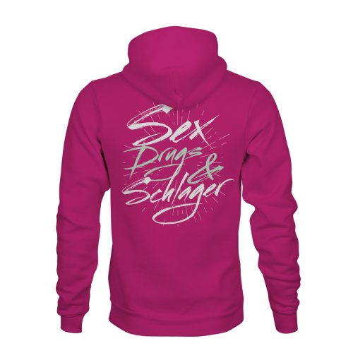 zip hoodie sex drugs schlager pink