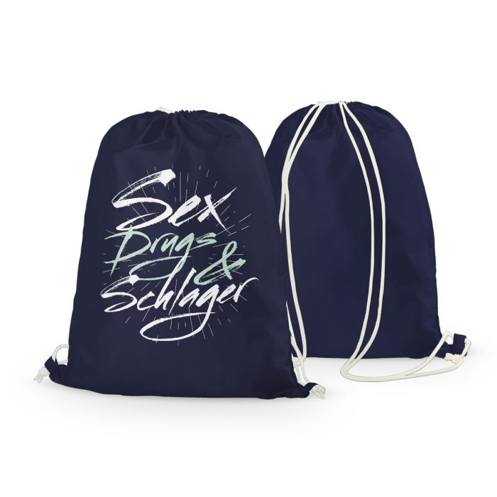 sex drugs schlager rucksack navy